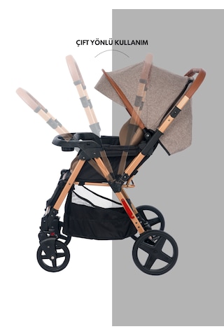 Joell Trendy Çift Yönlü Travel Sistem Bebek Arabası