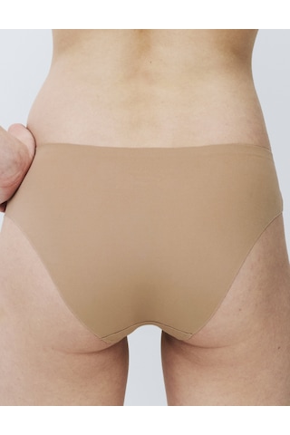 Marks & Spencer 3'lü Dikişsiz Ve İz Bırakmayan Brazilian Külot Seti T61004054b Bej