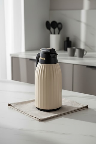 Bernardo Silva Cam Termos Krem 1.5 Litre Krem