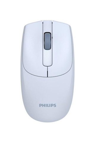 Philips Uyumlu Spk7398j Kablosuz 1600dpı Sessiz Optik Mouse Açık Mavi Diğer