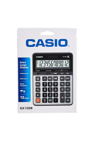 Gx-120b-w-dc Casio Value Serisi Hesap Makinesi Çok Renkli