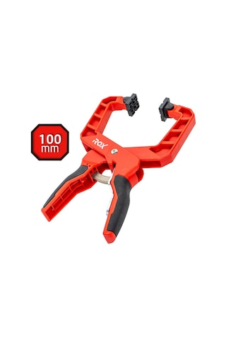 Rox 0355 Cırcırlı Hızlı Mandal Tip Kıskaç İşkence 100 Mm