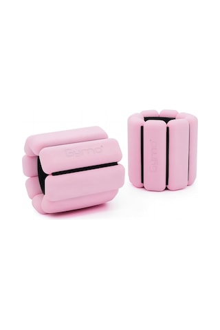 Gymo Pro Series Ayarlanabilir Silikon Bilek Ağırlığı 2x500gr Pembe