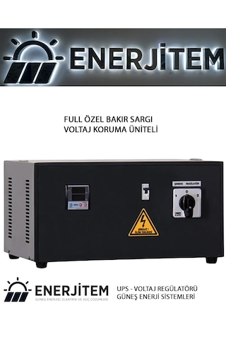 Full Bakır Sargı,regülatör 10 Kva Monofaze Servo,korumalı