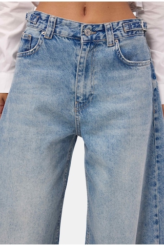 it's basic Kadın Açık Kot 4s6-32 Süper Baggy Fit Denim Jean Açık Kot Rengi