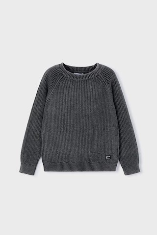 Erkek Çocuk Normal Kalıp Selanik Örgü Pamuklu Triko Kazak - Siyah Siyah