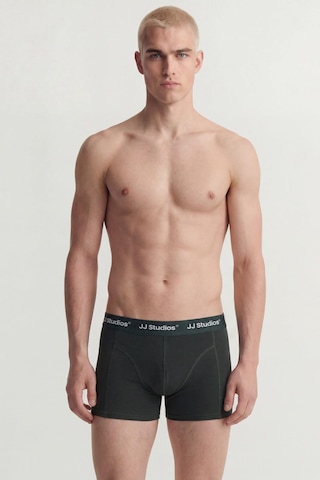 Jack & Jones Jacsoho Solid Erkek Boxer 3'lü Paket Pamuklu Rahat Siyah