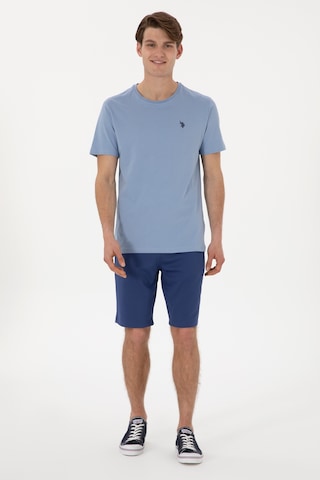 U.S. Polo Assn. Erkek Regular Fit Lacivert Örme Şort 50300078-VR059