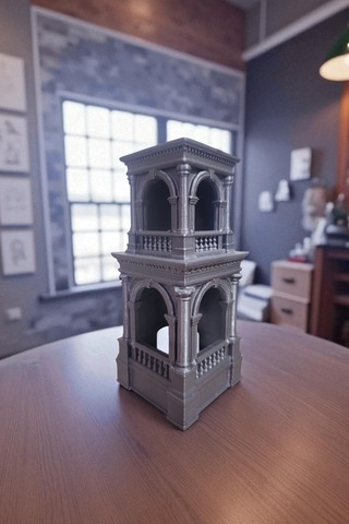 Oxyteez Dekoratif Tasarım Biblo Gri Renk Reçine Tasarım Ev Ve Ofis Dekorasyonu