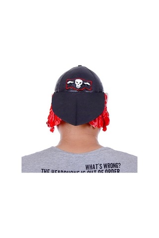 Lateks Şapkalı Gözlüklü Beyaz Maske