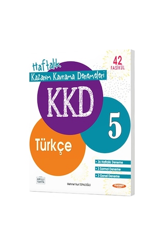 Kurmay Yayınları 5. Sınıf Türkçe Haftalık Kazanım Kavrama Denemel