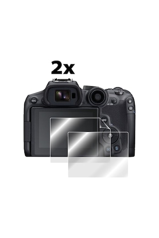 IPG Canon EOS R7 Mirrorless Kamera Görünmez Ekran Koruyucu (2 Adet)