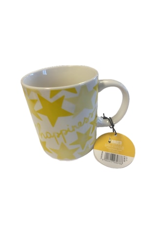 Bialetti - Desenli Kahve Kupası Sarı Sku: Smg8690010543110 Acı Kahve