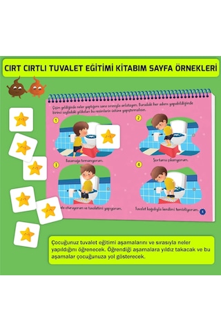 Cırt Cırtlı Kitap - Tuvalet Eğitimi