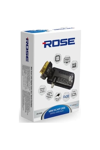 Rose Mini Tkgs Scart Uydu Alıcı Cihazı