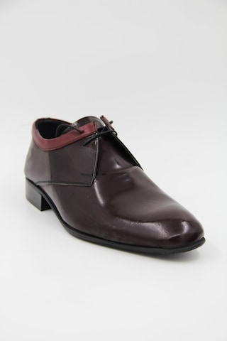 Develi 1072 Erkek Klasik Ayakkabı - Bordo-bordo