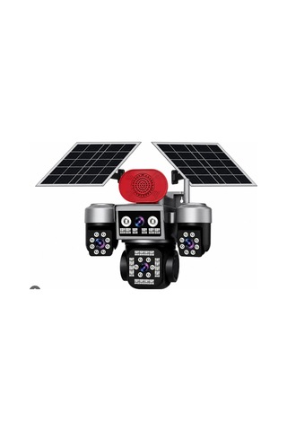 Apronx Apx-wsp465 12mp Aov 4g + 2 Solar Panel Dört Kameralı Ptz