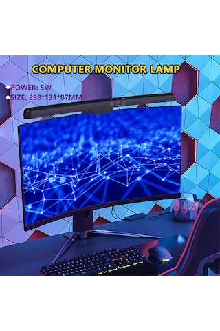Cbtx Tb-301sf 398mm Monitör İçin 3 Renk Sıcaklığı Modlu Dokunmatik Kontrol Lambası