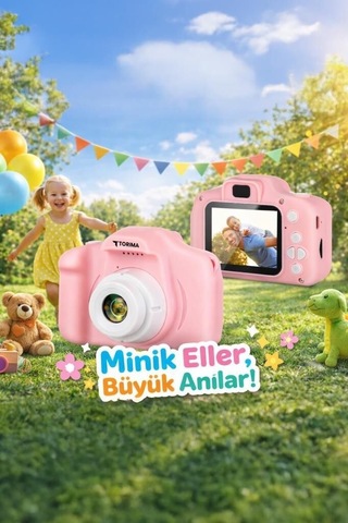 Floranova CMR7 1080p Dijital Fotoğraf Makineleri Çocuk Kamerası