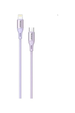 Mcdodo CA-1863 Typec To İphone Uyumlu PD 36W Hızlı Data-Şarj Kablo 1.2m Mor