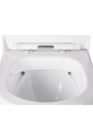 İdevit Btw Alfa Rimless Kanalsız Duvara Sıfır Klozet Takım Dahil-Pp Soft