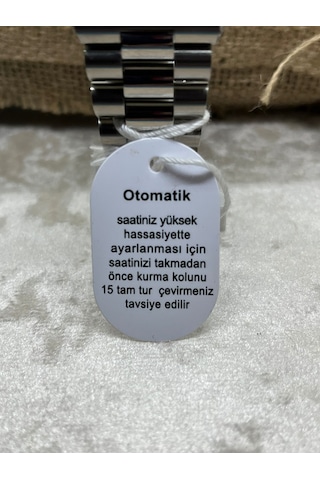 Jg. Polo Club Erkek Kol Saati - Otomatik - Gümüş