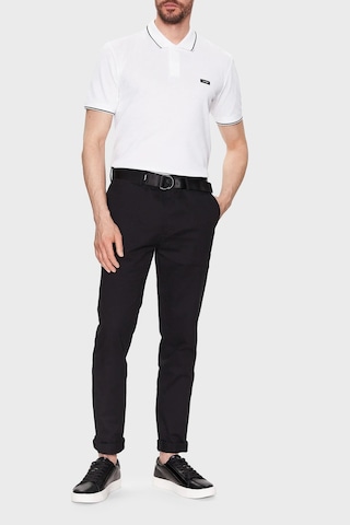 Calvin Klein Erkek Polo T Shirt K10K110596 YAF BEYAZ Beyaz