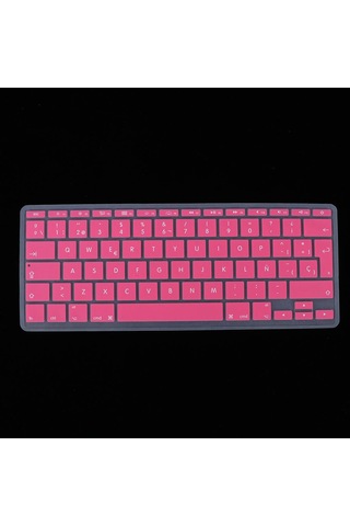 Homyl 11 Inç Macbook Pink Için İspanyolca Fonetik Klavye Pembe