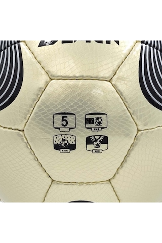 Black Süper Futbol Topu Std Altın - Siyah