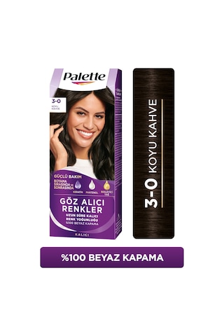 Palette Göz Alıcı Renkler 3 - 0 Koyu Kahve (478722358)