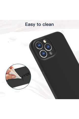 Apple Uyumlu iPhone 13 Pro Max Kilif Lens Korumali Soft Premium Silikon 510522699