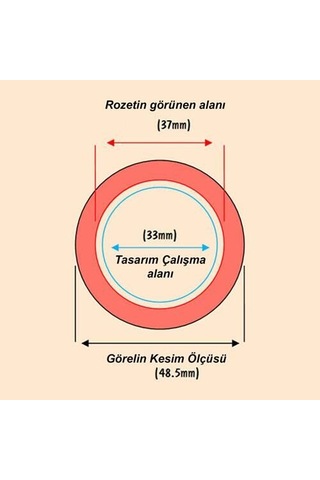 Rozet İğneli 37 Mm Metal Arkalıklı 100 Adet Çok Renkli