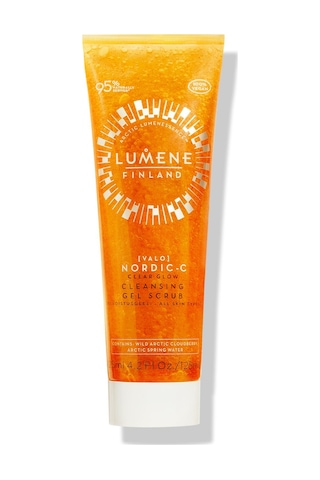 Lumene Clear Glow Cleansing Gel Scrub-Peeling Etkili Temizleyici Jel 125 ML