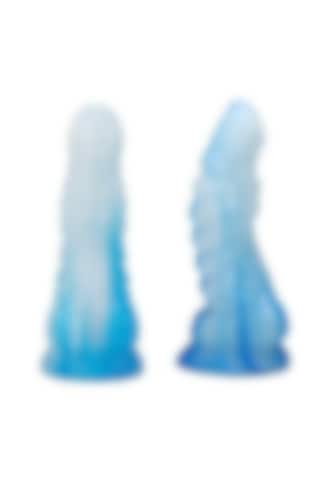 Carmine Büyük Boy Vantuzlu Silikon Ahtapot Canavar Dildo Mavi