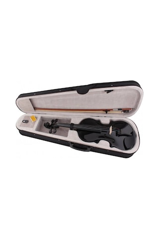 Parlak Cila Cnm-3000Bk 4/4 Tam Boy Siyah Renk Keman Seti