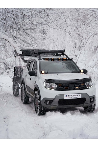 Dacıa Duster 2014-2017 Araç Üstü Taşıma Sepeti Tavan Sepeti Kolay Montaj