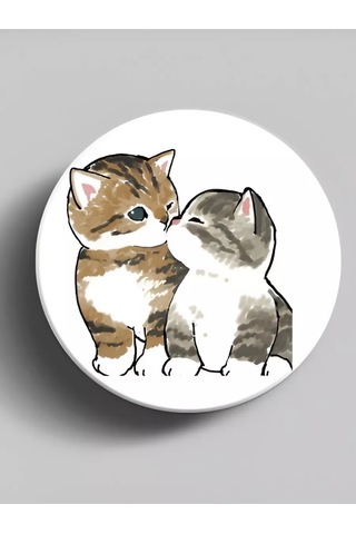 Cronax Popsocket Telefonsu İçin Kedi Yuvası Parlak 200625646