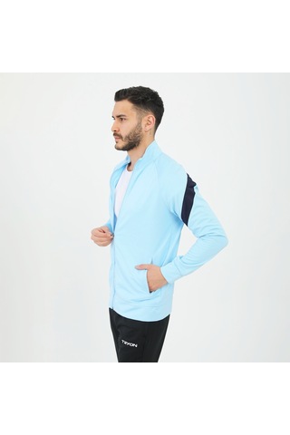 Tryon Sky Blue - Lacivert Erkek Futbol Kamp Sweat Kamp Eşofman Ev 001