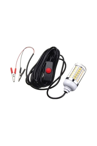 Trendooze Su Lamba Kablo Işığı Ip68 İle Daldırılabilir Cazibe Bulucu Balık Balık Bait Avlama Altı 5w 5m/16.4ft 12-24v 108led'li Df