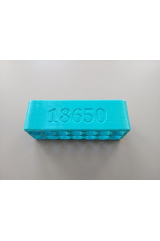Ten Elektronik 18650 Pil Standı Ve Düzenleyici - 14'lü Pil Yuvası 2x7 - Pet-g