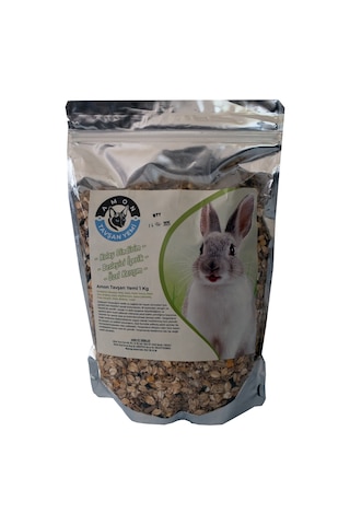 Amon Tavşan Yemi İnce Karışım 1 KG Amon Tavşan Yemi İnce Karışım 1 KG