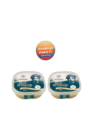 Hasmandıra Dövme Topak Tava Tereyağı 350 G X 2 Adet %82 Süt Yağı İkili Paket