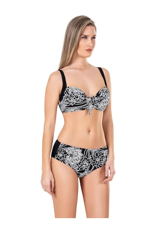 Endeep Kadın Çiçek Desenli Destekli Bikini Takımı Çok Renkli