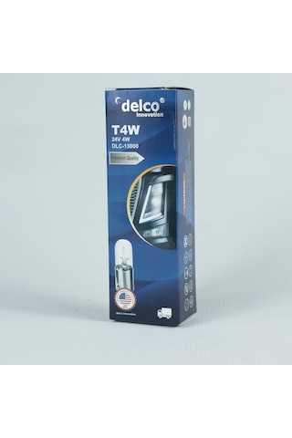 Delco U.s.a T4w 53 Ampul 24 Volt 4w Halogen 10 Adet
