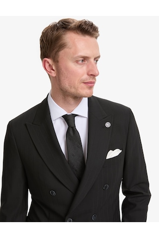 Pierre Cardin Erkek Siyah Takım Elbise 50325157-vr046