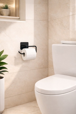 Alper Banyo Jasmin Kare Yapışkanlı Açık Tuvalet Kağıtlığı