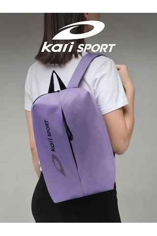 Kari A4 Kumaş Spor Sırt Çantası 332664593 Violet