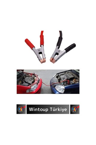 Premium Seri %100 Bakır Kalın Kablo 1200 Amper Güçlü Oto Acil Akü Takviye Hızlı Şarj Kablosu