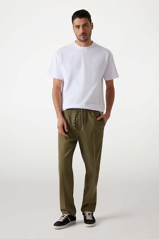 Guess Erkek Keten Karışımlı Slim Fit Pantolon M5gb79wh4ea Yeşil