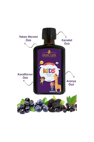 Katre-i Şifa Kids Mor Meyveli Karışım Mormix 350 G